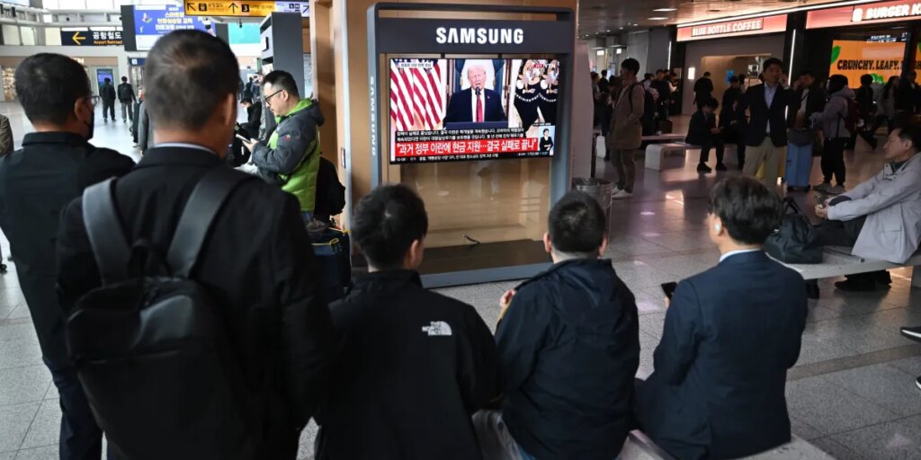 Asian markets drop after Trump signals he’ll bomb Iran ‘back to the stone ages’, tells other countries to ‘take the lead’ in reopening Hormuz