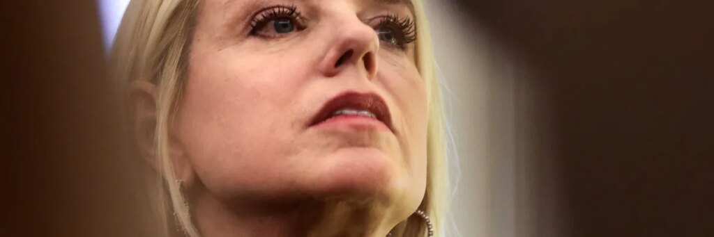 Bondi’s portrait discovered in DOJ trash can hours after Trump dumped her: MS NOW