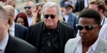 Steve Bannon downplays military losses amid search for crashed F-15 jet