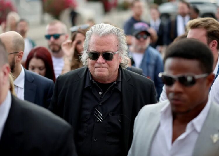 Steve Bannon downplays military losses amid search for crashed F-15 jet