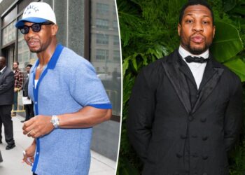 Jonathan Majors falls through window while filming new action movie, leading to crew walking off set