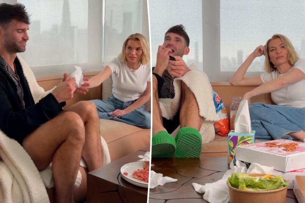 ‘Summer House’ stars Carl Radke and Lindsay Hubbard reunite for Uber Eats ad after wedding called off