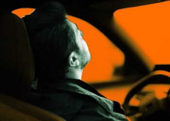 Man Caught Sleeping Behind the Wheel While FSD Tesla Cruises the Streets After Decadent Feast of Wine and Pizza