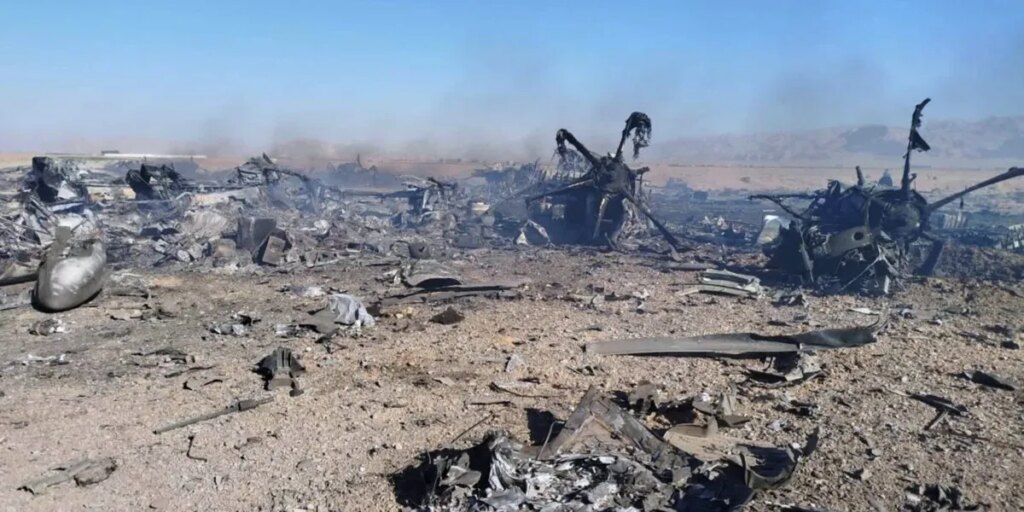 During the rescue of the F-15 airman in Iran, the U.S. military blew up two of its own transport planes that had to be left behind