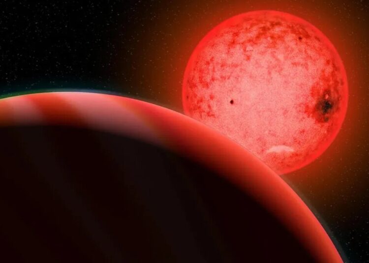 Astronomers Found Something Strange In Giant “Forbidden” Planet Nearly the Size of Its Star