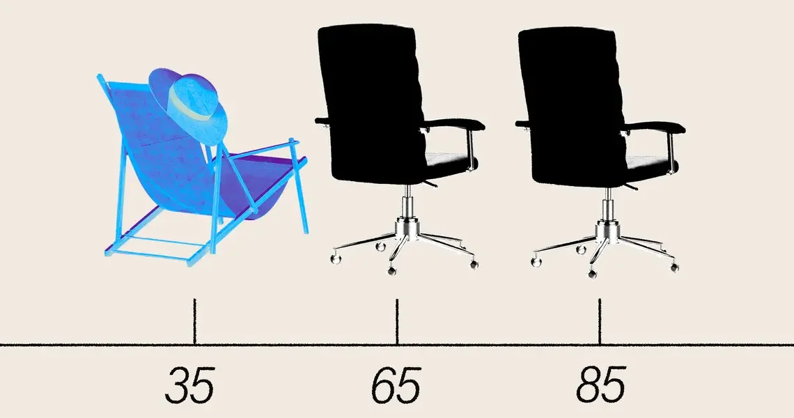 Forget 65, America’s new retirement age is 85 — or 35
