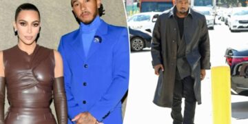What Kanye thinks about Lewis Hamilton and Kim Kardashian’s romance — and why he really ‘hated’ Pete Davidson: source