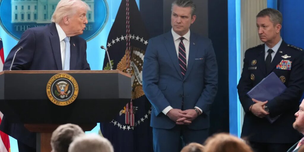 ‘I’d love to keep that a secret, Mr. President’: Trump’s boasts about Iran rescue flummox top advisors