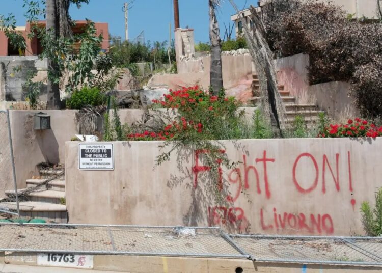 Shameful vandals sink to new low in Palisades Fire zone