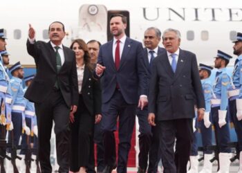 JD Vance begins talks with Iran in Pakistan while Trump claims U.S. has begun ‘clearing out’ the Strait of Hormuz