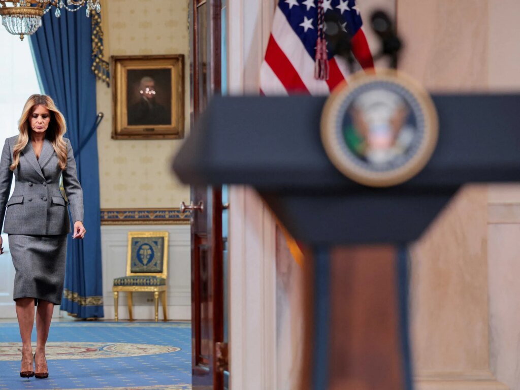 Melania shredded over focus on Epstein victims rather than ‘men doing the alleged crimes’