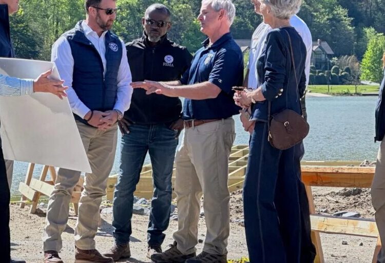 Some communities are enduring unprecedented long waits on federal disaster requests, and Democrat-led states say they’re being denied