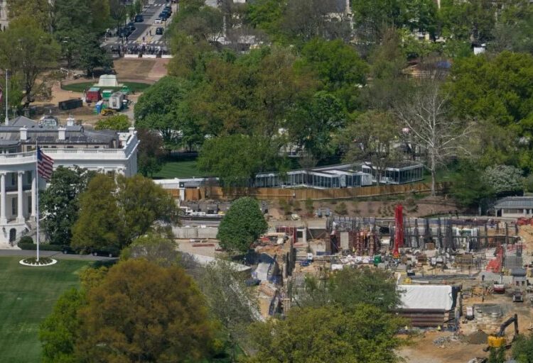 Appeals court says national security implications of halting White House ballroom construction must be weighed