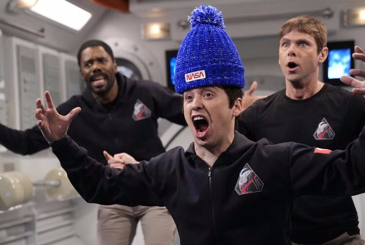 SNL Goes to Space—And Returns With Pranks
