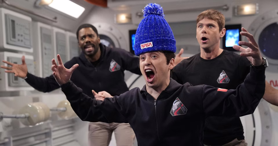 SNL Goes to Space—And Returns With Pranks