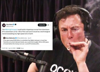 Elon Musk Says He Could Definitely Build a Public Transit System Better Than Anything In China If He Tried