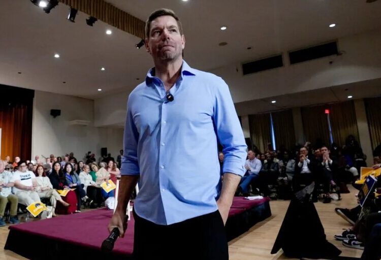 Eric Swalwell suspends campaign for California governor, rocking wide-open contest