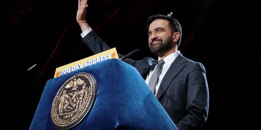 Zohran Mamdani’s promise at 100 days: ‘At our stores, eggs will be cheaper. Bread will be cheaper’