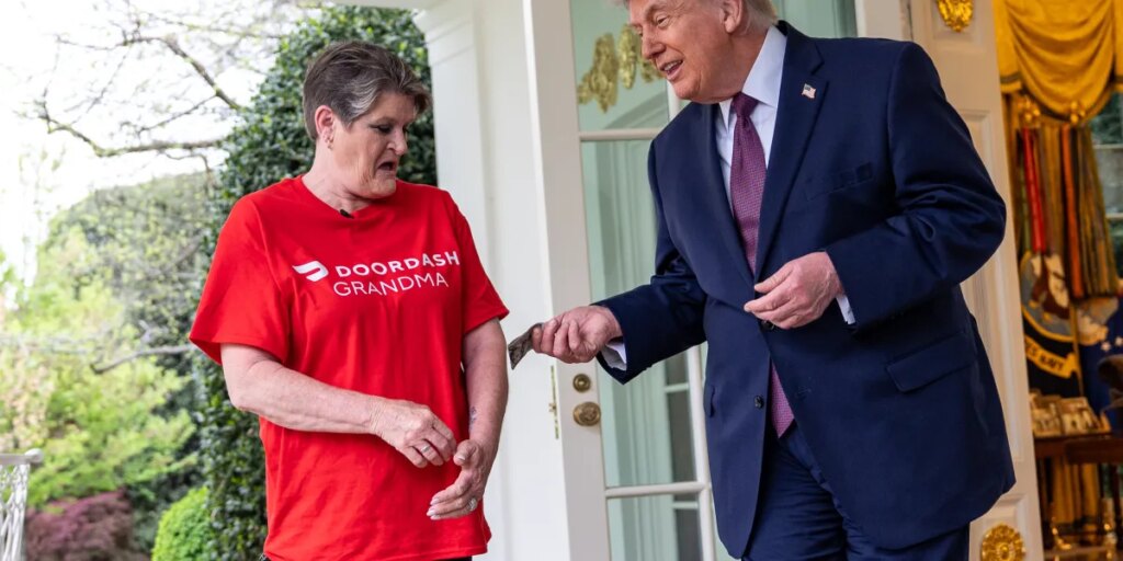 Trump tips $100 to DoorDash driver who dropped off 2 McDonald’s bags at White House