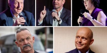 Chaos is the leader in California’s hot mess of a governor’s race