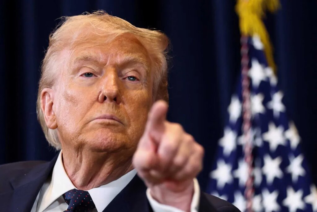 Trump angrily criticizes Fox News for covering Democratic candidate