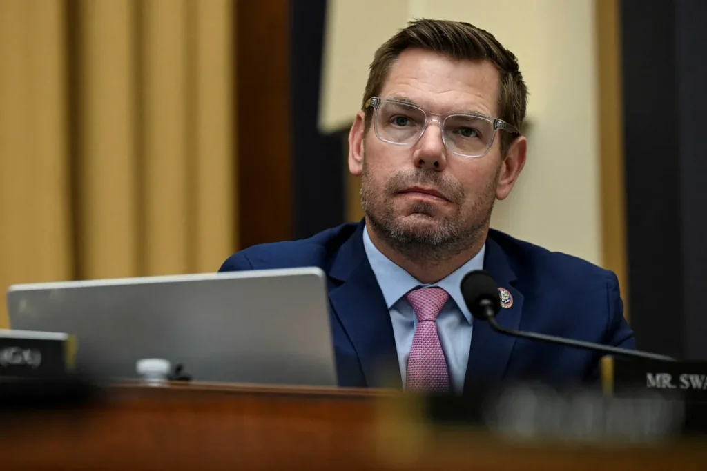 Trump DOJ opens assault investigation into Eric Swalwell
