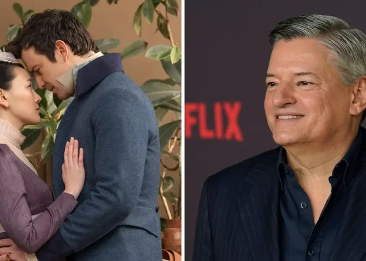 Netflix shares plunge after weak guidance and news that cofounder Reed Hastings will leave the board