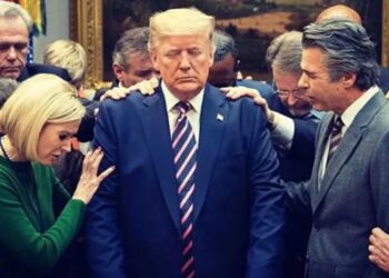 Here’s how Trump will mouth off at the Pearly Gates