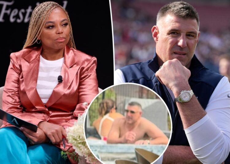 Sports journalist calls on Mike Vrabel to ‘answer’ for Dianna Russini photos: ‘Double standard’