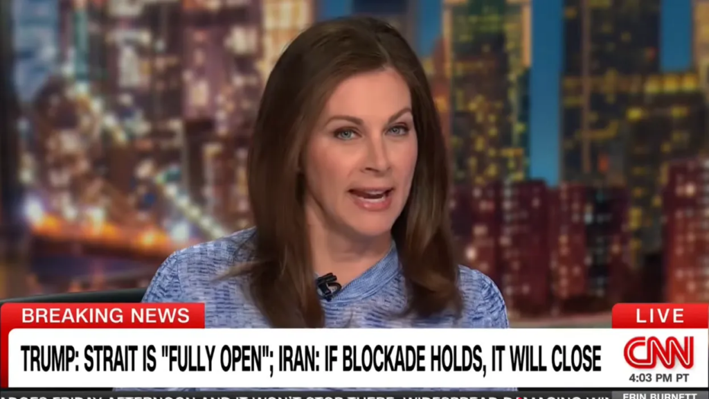 ‘Freudian slip there?’ Trump’s gaffe catches the eye of CNN’s Erin Burnett