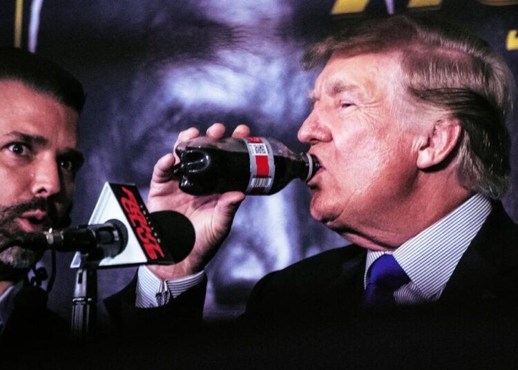 Trump Secretly Believes That Diet Coke Kills Cancer Cells Inside the Body