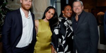 Why insiders believe ‘cringe’ photos of Meghan Markle, Prince Harry at Netflix party were deleted