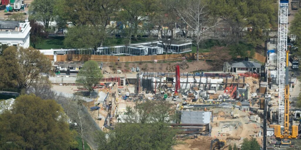 Trump can continue building his $400 million White House ballroom, appeals court says after judge tried to block above-ground construction