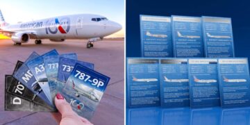 American Airlines revives 90s-era aircraft cards now trending across social media