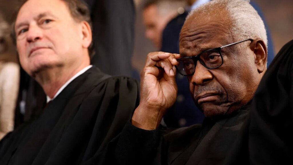 Clarence Thomas’ bluster exposed a lie at the heart of the Republican Party