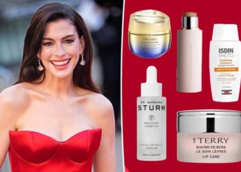 All of Anne Hathaway’s favorite skin care products, from serums, to selfie-worthy eye masks