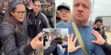 Minnesota dad who shoved conservative reporter says he’s second-guessing living in US after backlash