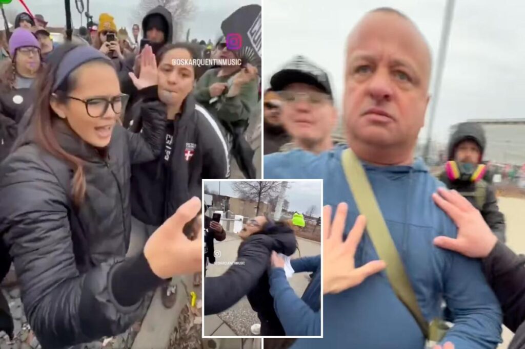 Minnesota dad who shoved conservative reporter says he’s second-guessing living in US after backlash