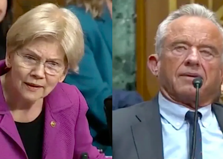 Elizabeth Warren and RFK Jr. engage in ‘fiery exchange’ over Trump’s ‘scam discounts’
