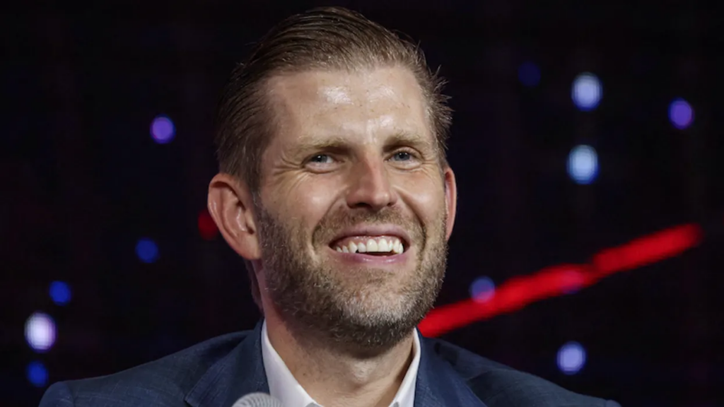 ‘This is a heist’: Eric Trump’s Pentagon deal boast sees him compared to Hunter Biden