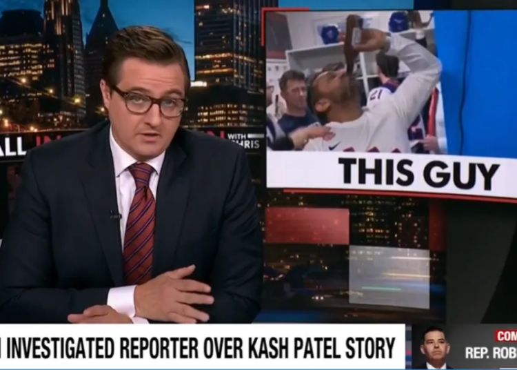 MS NOW’s Chris Hayes unveils mocking nickname as Kash Patel scandal deepens