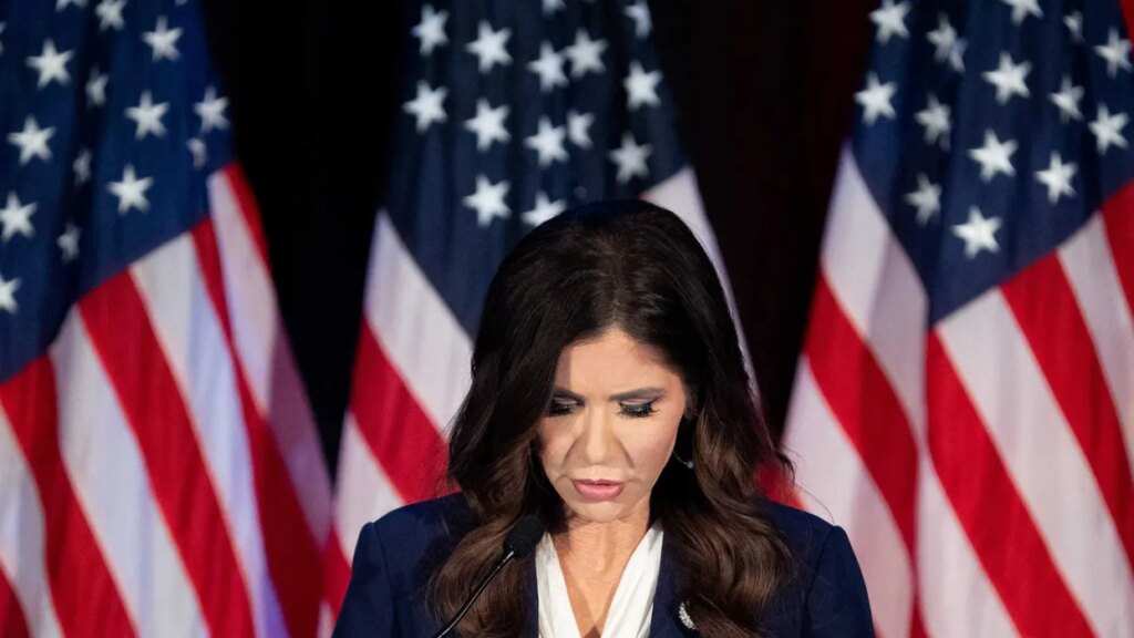 Kristi Noem criticized for government waterfront property after being ousted of DHS