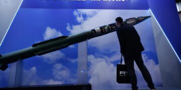 ‘A golden opportunity right now based on who’s in government.’ Trump’s bellicose presidency means defense firms are raking it in