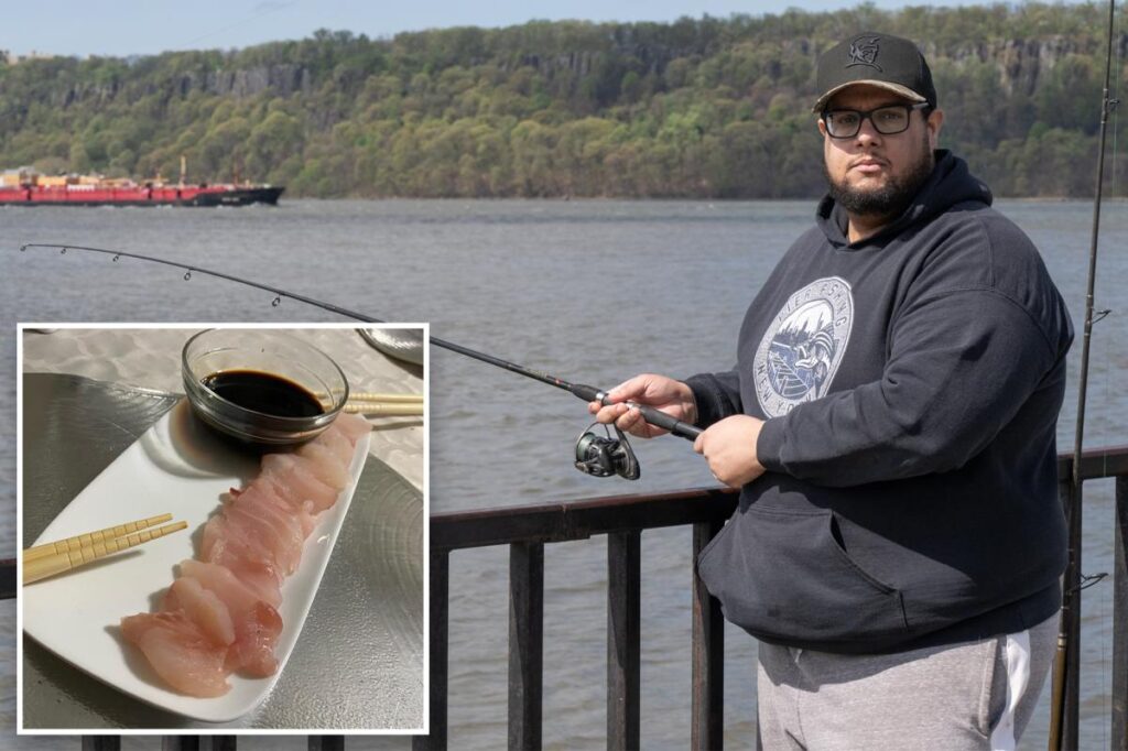 Fishy: NYC man makes sushi from bass he catches in Hudson River: ‘Crazy’