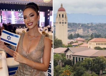 Miss Israel and IDF soldier harassed by ‘hateful’ agitators at Stanford event