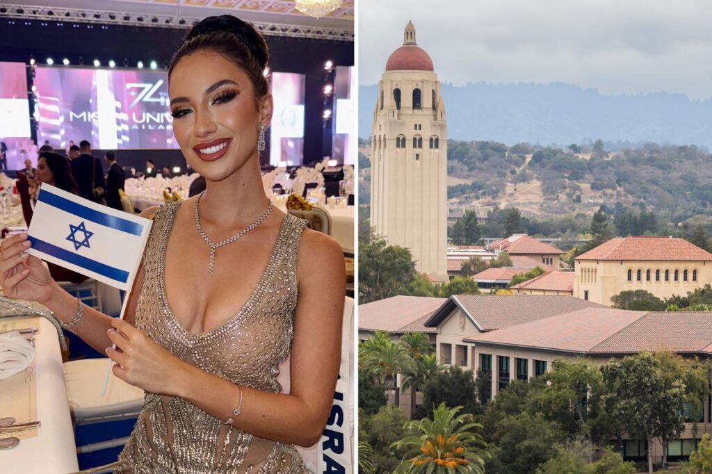 Miss Israel and IDF soldier harassed by ‘hateful’ agitators at Stanford event
