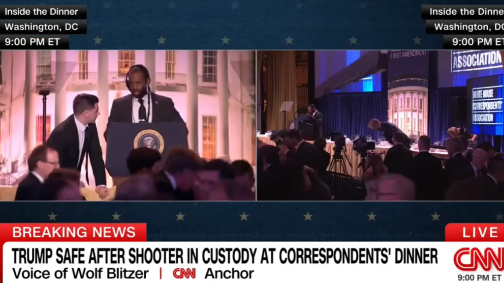 Wolf Blitzer details ‘very scary’ moment he was thrown to the ground as gunfire rang out