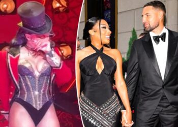 Megan Thee Stallion breaks down in tears during ‘Moulin Rouge’ Broadway performance after Klay Thompson split