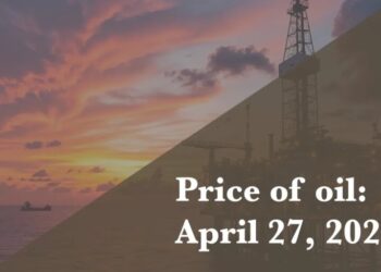 Current price of oil as of April 27, 2026