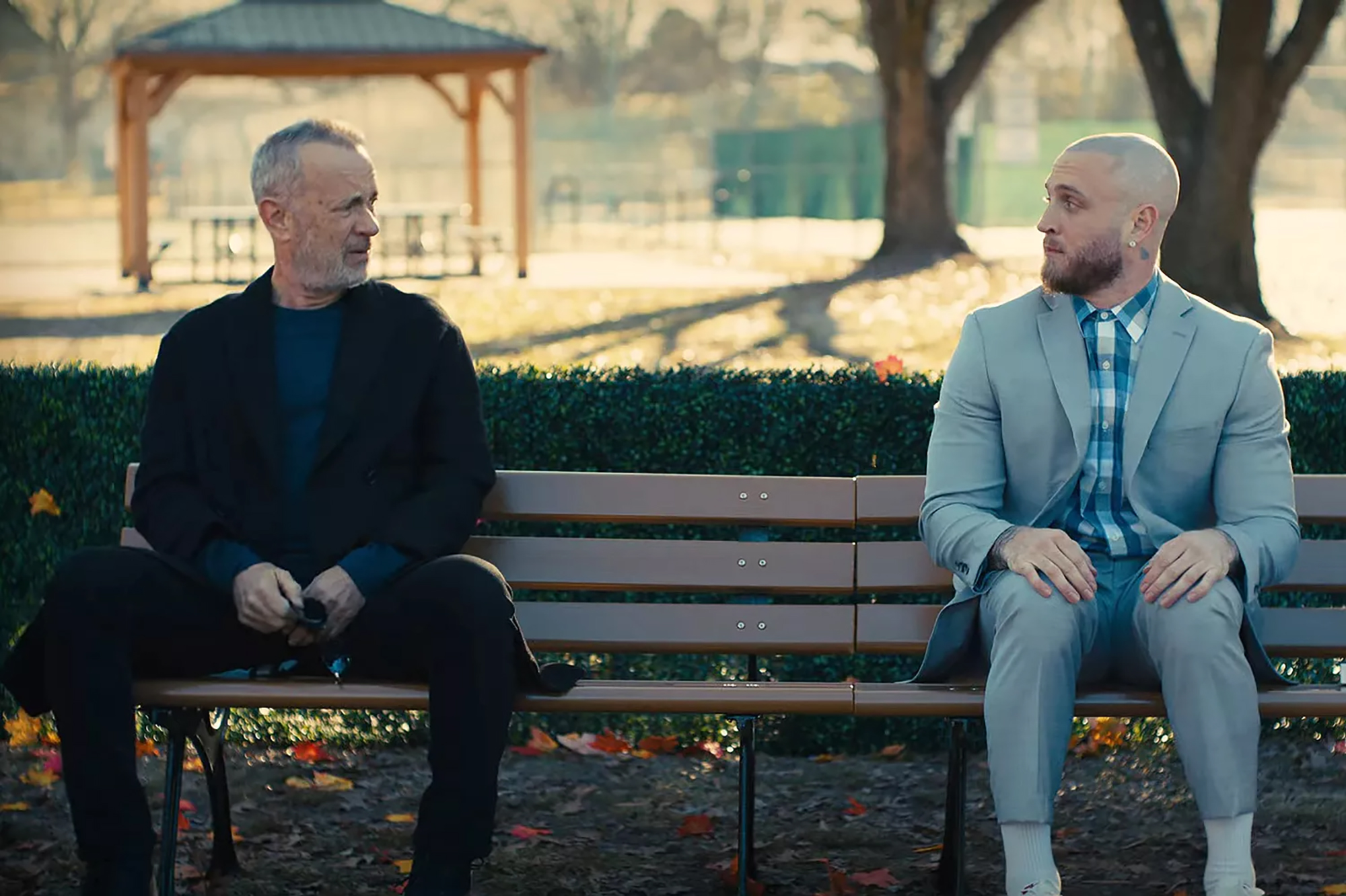 Tom Hanks and Chet Hanks in the 